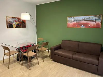 Area soggiorno di Pit Stop In Maranello