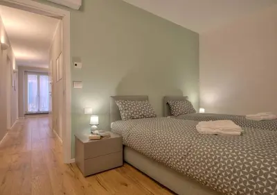 Letto o letti in una camera di Salvia Flexyrent apartment AC