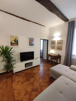TV o dispositivi per l'intrattenimento presso Riviera 1683 - Centro storico e mare!