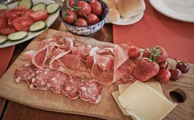 Cibo presso l'affittacamere o nelle vicinanze