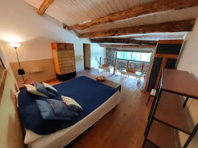 Letto o letti in una camera di Il Rustico Cascine 911
