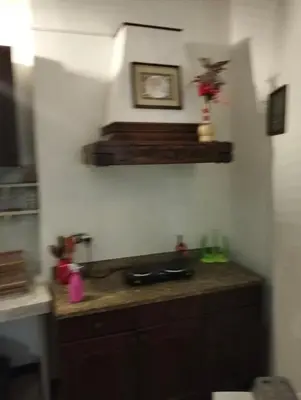 Cucina o angolo cottura di La roccia