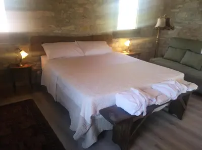 Letto o letti in una camera di SEGARATI RELAX la Romantica