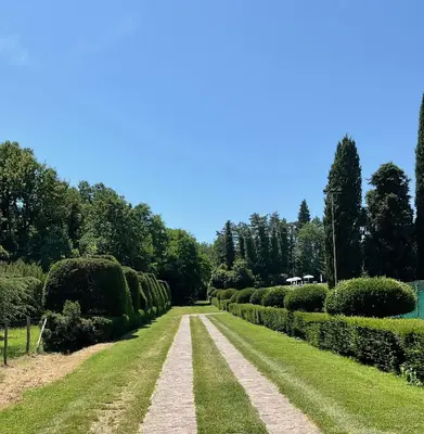 Giardino di La finestra sul parco Croara Country Club