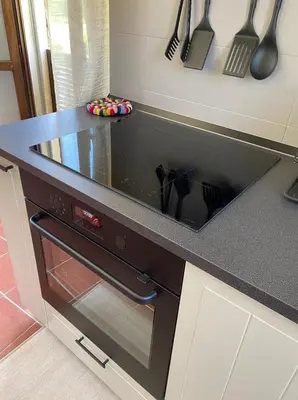 Cucina o angolo cottura di La finestra sul parco Croara Country Club