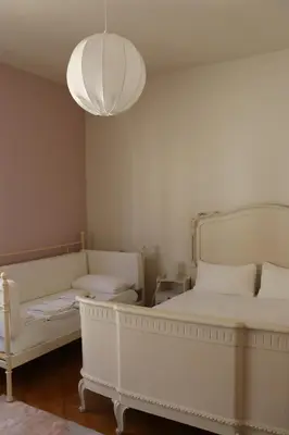 Letto o letti in una camera di Il cortile