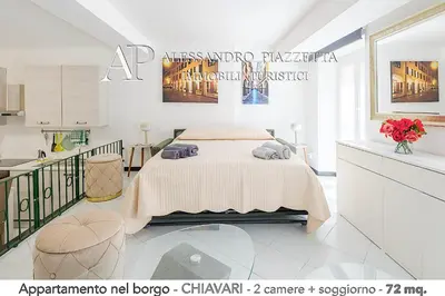Letto o letti in una camera di Casa Beda nel Borgo