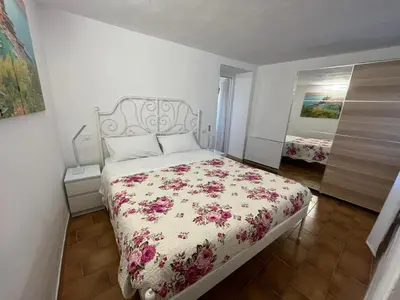 Letto o letti in una camera di New Borgo Foce