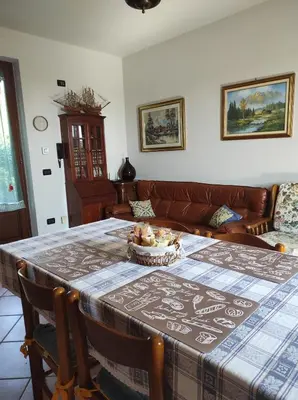 Area soggiorno di Casa NONNA LINA