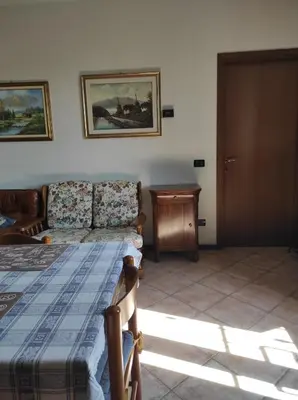 Letto o letti in una camera di Casa NONNA LINA