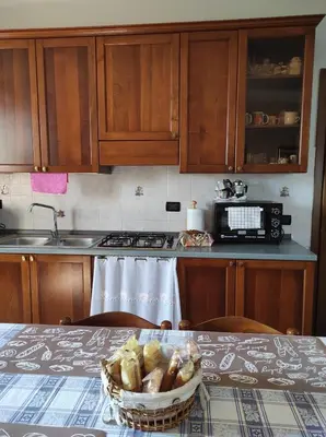 Cucina o angolo cottura di Casa NONNA LINA