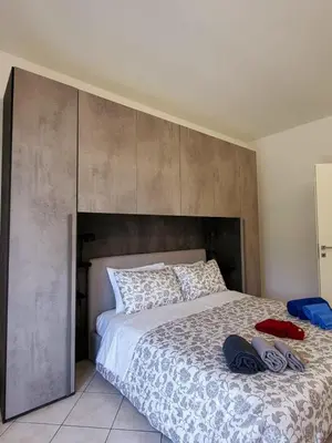 Letto o letti in una camera di Casa Dolce Casa, a 10 minuti dal mare