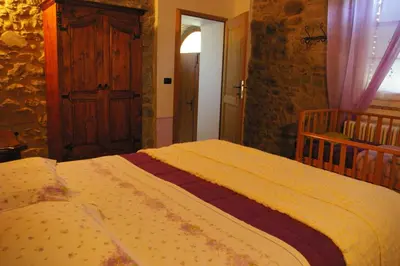 Letto o letti in una camera di Locanda di Campagna