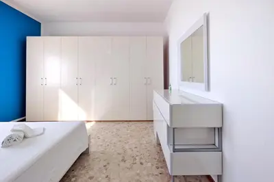 Letto o letti in una camera di Casa Vacanze Crema