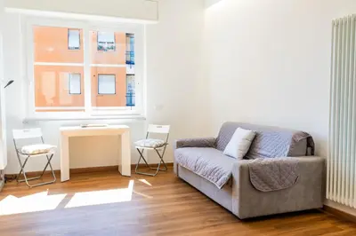Area soggiorno di Casa Comodina by PortofinoHomes