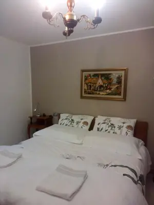 Letto o letti in una camera di BARDI AL RIOLO la QUERCIA