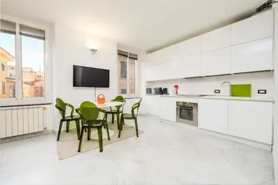 Cucina o angolo cottura di 301 - Chiiavari al Mare, Centro Storico e a 10 Minuti a piedi dalle Spiagge