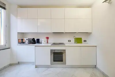 Cucina o angolo cottura di 301 - Chiiavari al Mare, Centro Storico e a 10 Minuti a piedi dalle Spiagge