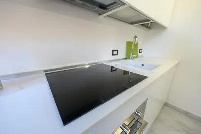 Cucina o angolo cottura di 301 - Chiiavari al Mare, Centro Storico e a 10 Minuti a piedi dalle Spiagge
