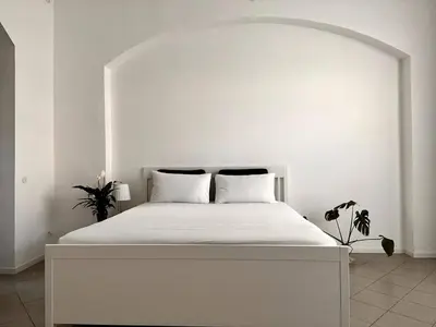 Letto o letti in una camera di Loft Cream Cremona