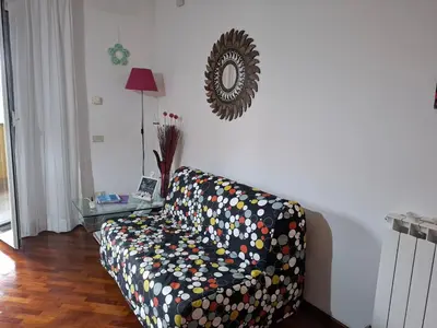 Letto o letti in una camera di Grazioso monolocale