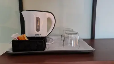 Set per la preparazione di tè e caffè presso Foresteria due Galli
