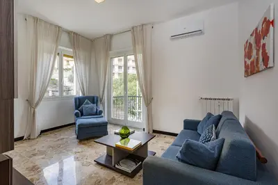 Area soggiorno di Casa Nora by Wonderful Italy
