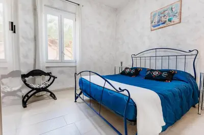 Letto o letti in una camera di Relax Ligure-5 min from the sea-Wifi-parking