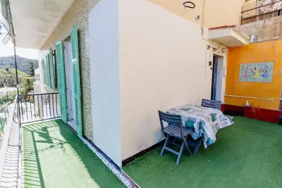 Balcone o terrazza di Relax Ligure-5 min from the sea-Wifi-parking
