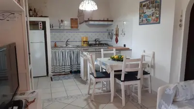 Cucina o angolo cottura di Casa Diana