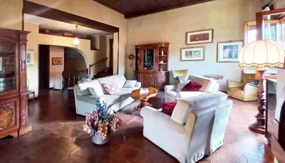 Area soggiorno di VILLA Amena WI-FI AC Giardino privato