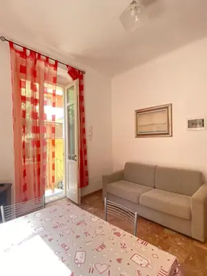Area soggiorno di Il nido al Mare HOUSE