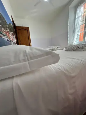 Letto o letti in una camera di Cà de la Mia, Chiavari