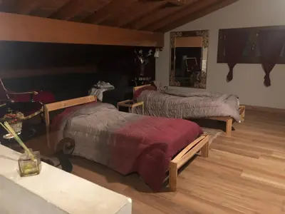 Letto o letti in una camera di Casa ORCHIDEA