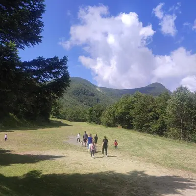Paesaggio naturale nelle vicinanze dell'affittacamere