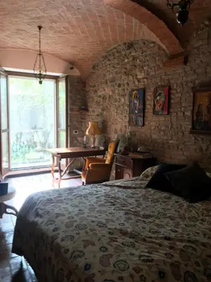 Letto o letti in una camera di Old school Bacedasco B&B