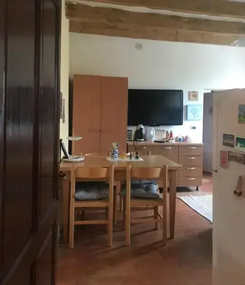 Cucina o angolo cottura di Old school Bacedasco B&B