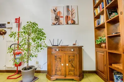 Biblioteca nell'appartamento