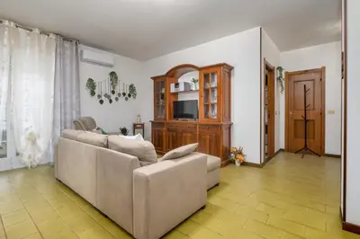 Area soggiorno di 308 - Casa Paggi, 15 minuti a piedi dalla spiaggia di Riva Trigoso e 2chilometri dal centro di Sestri Levante