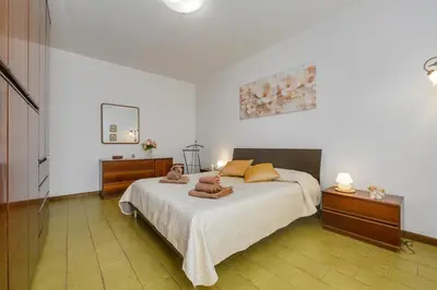 Letto o letti in una camera di 308 - Casa Paggi, 15 minuti a piedi dalla spiaggia di Riva Trigoso e 2chilometri dal centro di Sestri Levante