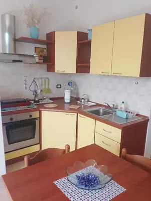 Cucina o angolo cottura di A casa di Carolina