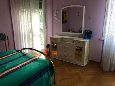 Letto o letti in una camera di Casa Gabri