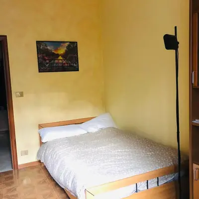 Letto o letti in una camera di Casa Gabri