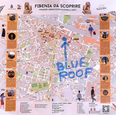 Planimetria di Blue Roof