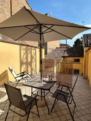 Balcone o terrazza di Blue Roof