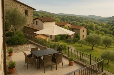 Paesaggio naturale nelle vicinanze dell'appartamento