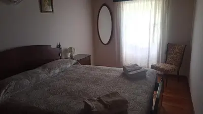 Letto o letti in una camera di Casa Merei