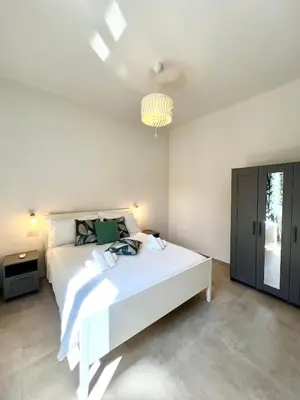 Letto o letti in una camera di Eden, lusso vicino al mare