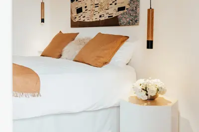 Letto o letti in una camera di Casa Lisa