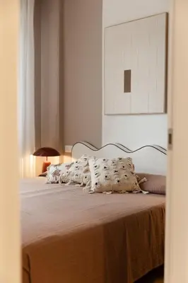 Letto o letti in una camera di Otto House